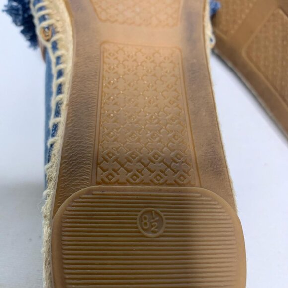 Tory Burch denim espadrilles with - Picture 7 of 8